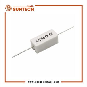 0.1 Ohm 5W 5% Fix Wire Wound Cement Resistor: Best, Reliable