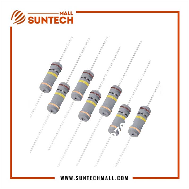 100K Ohm 2W 5% Carbon Film Fixed Resistor