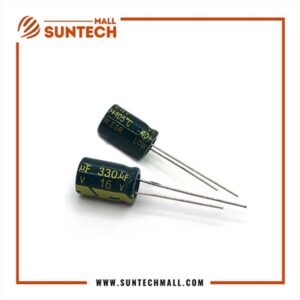16V 330UF aluminum electrolytic capacitor