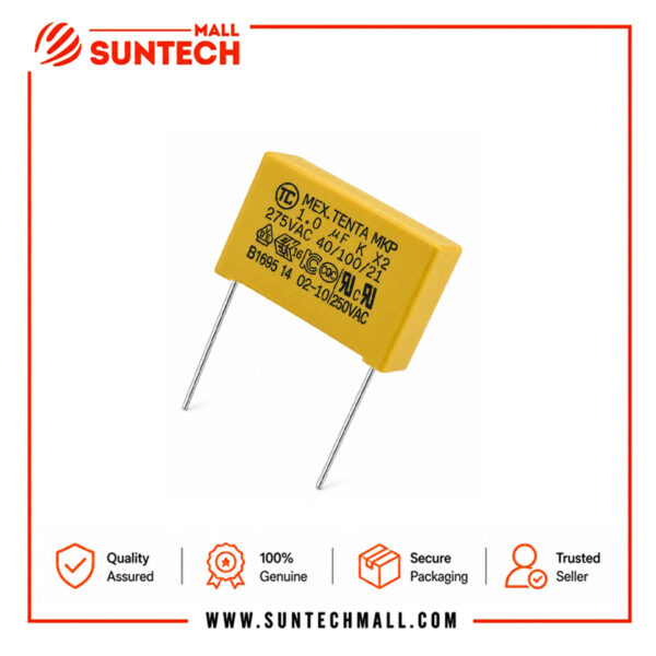 1UF 275VAC POLYPROPYLENE FILM CAPACITOR