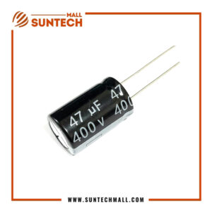 400V 47uF aluminum electrolytic capacitor