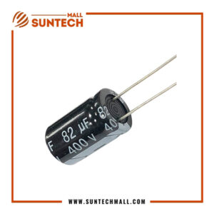 400V 82uF aluminum electrolytic capacitor