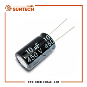 450V 10uF aluminum electrolytic capacitor
