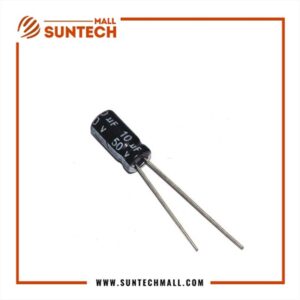 50V 10uF aluminum electrolytic capacitor