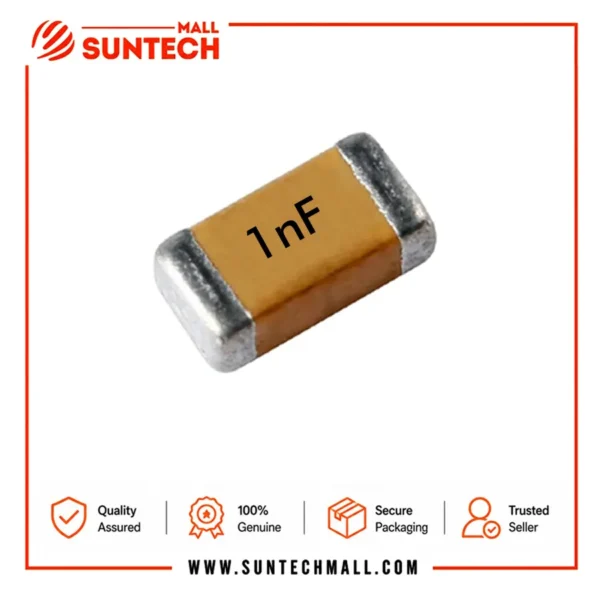 50V 1nF (1000PF) SMD Capacitor 0603