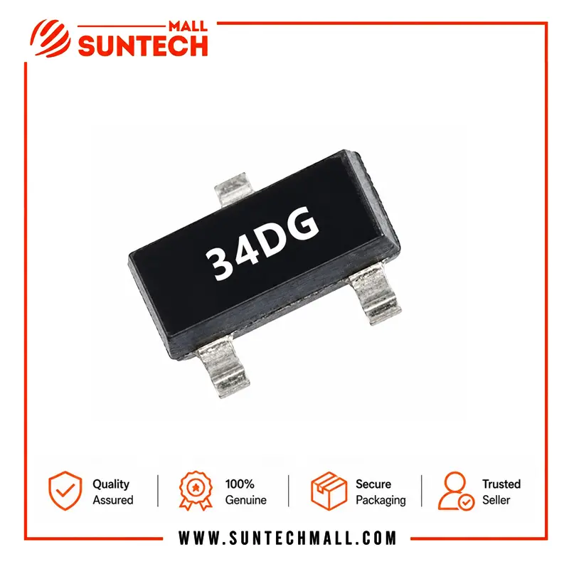AO3400 34DG N CHANNEL MOSFET SOT-23 1 AO3400 34DG N CHANNEL MOSFET