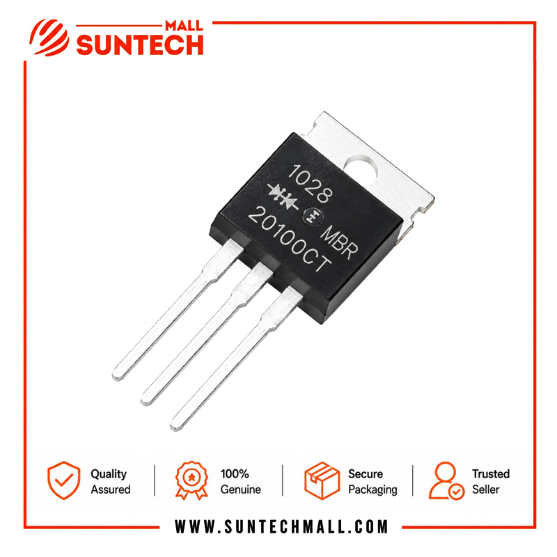 MBR 20100FCT 100V 20A SCHOTTKY DIODE TO-220 1 MBR 20100FCT