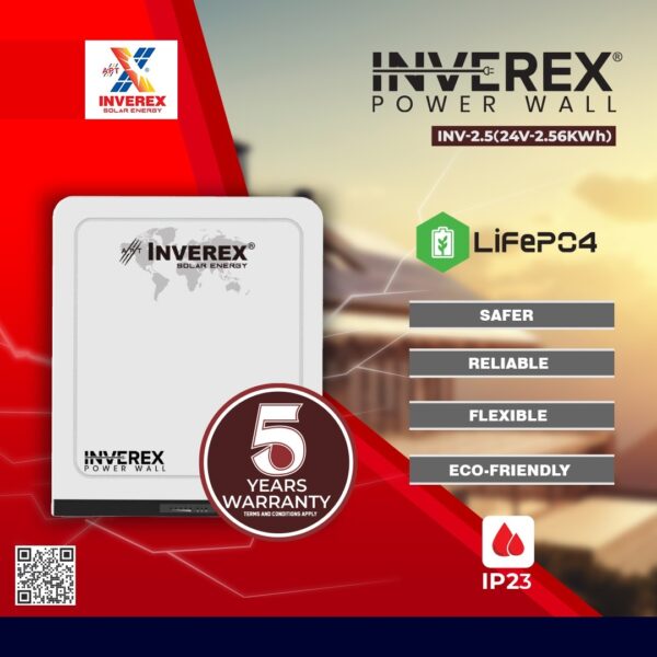 Inverex power wall 24v 100A