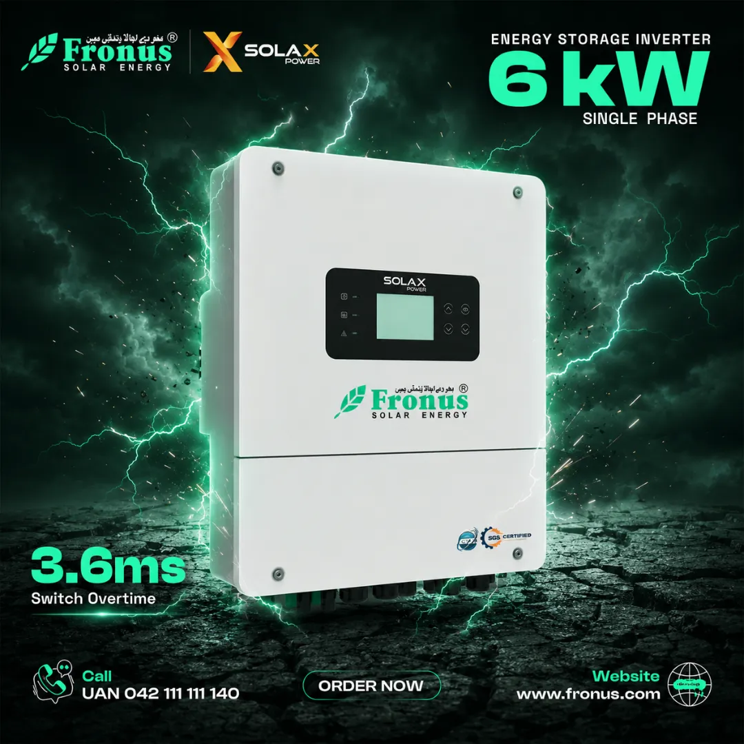 Solax Power 6kw 48V X1-HYB LV Hybrid Solar inverter (Single phase) 1 Solax Power 6kw 48V X1