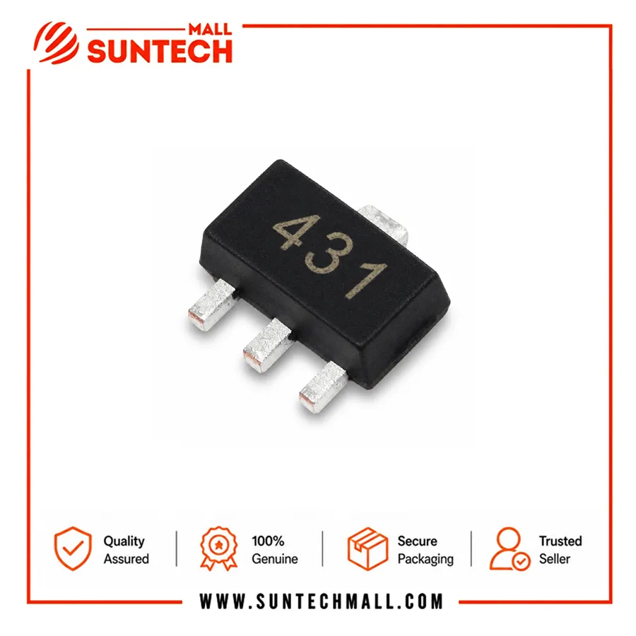 TL431 Smd Shunt Regulator Sot-89 1 TL431 Smd Shunt Regulator