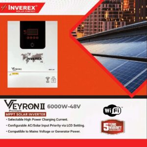 Inverex Veyron II 6KW 48V – Solar Inverters