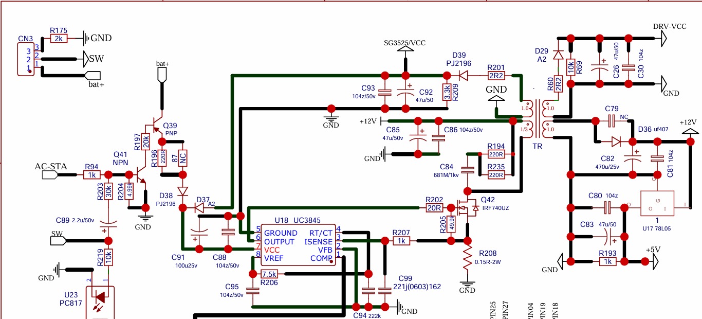CHINESE SINGLE BOARD UPS INVERTER SCHEMATIC DRAWINGS 1 CHINESE SINGLE BOARD UPS INVERTER SCHEMATIC DRAWINGS