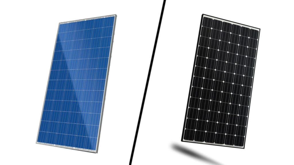 Black vs Blue Solar Panels
