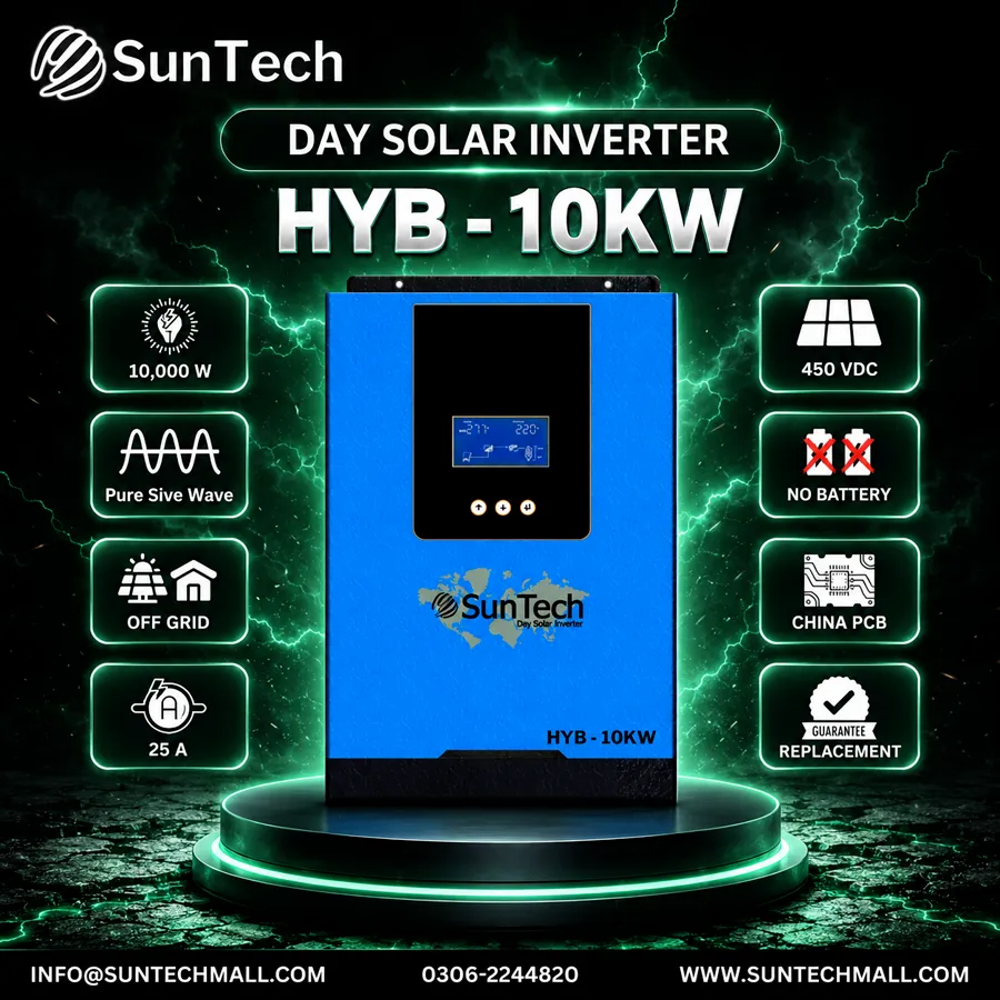 Suntech HYB-10KW Powerful Off-Grid Solar Inverter For All