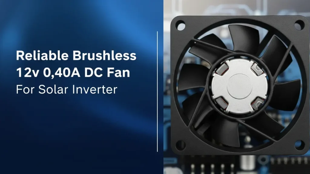 Brushless 12v 0.40A DC Fan