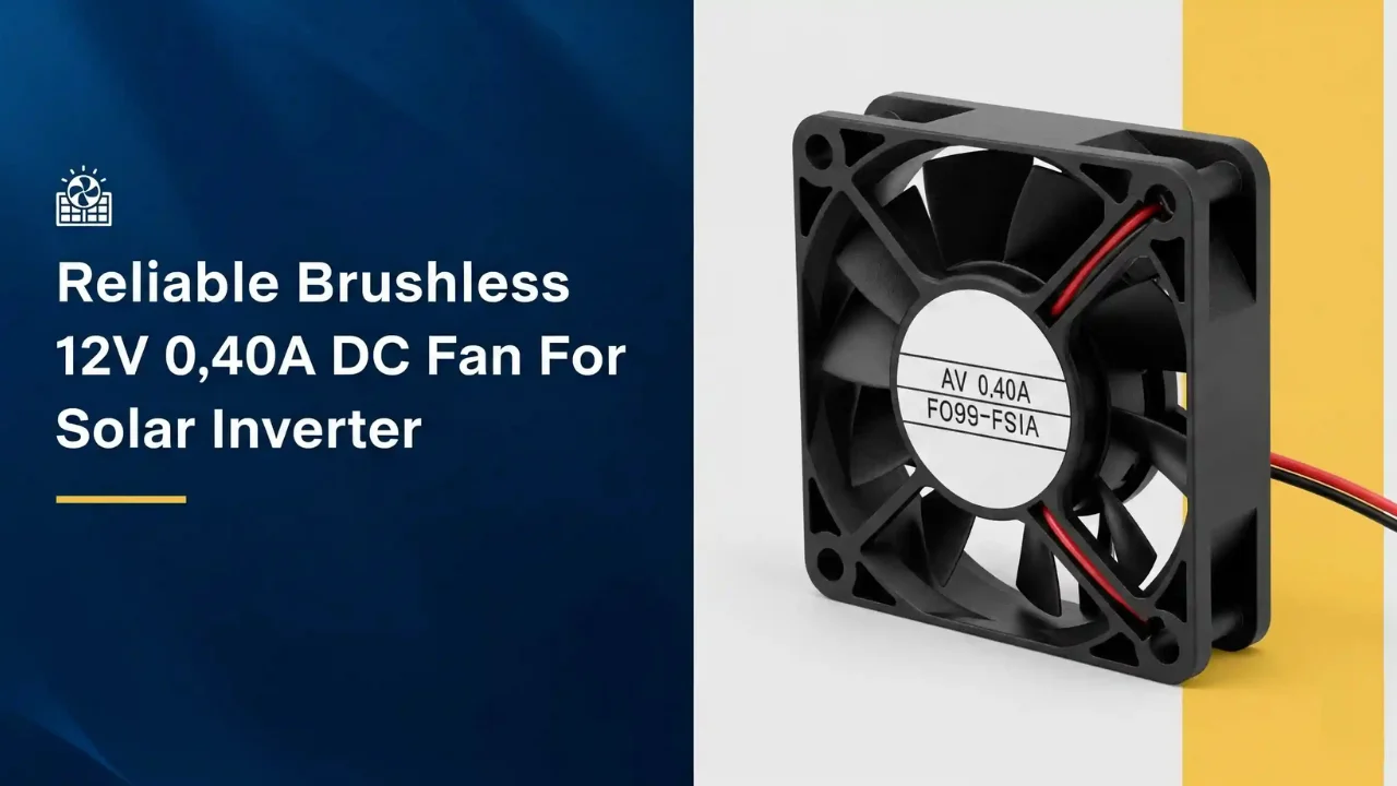 Brushless 12v 0.40A DC Fan