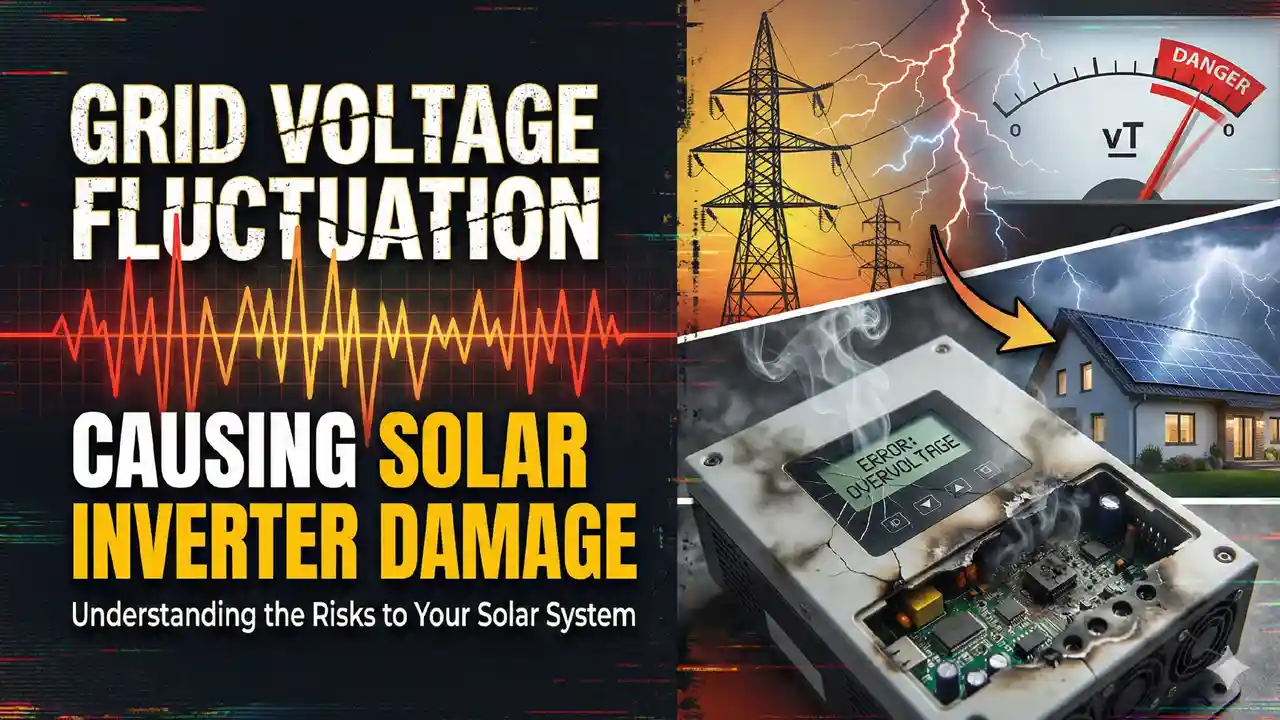 grid voltage fluctuation solar inverter Pakistan