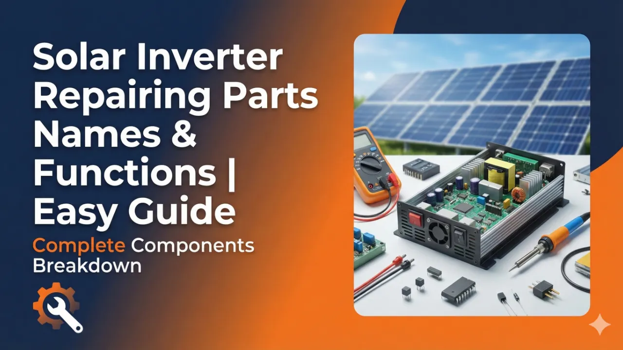 Solar Inverter Repairing Parts Names