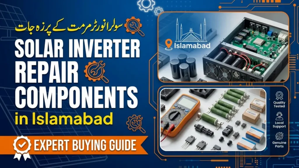 Original solar inverter repair components available in Islamabad Pakistan