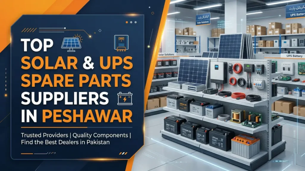 Top Solar and UPS Spare Parts Suppliers in Peshawar
