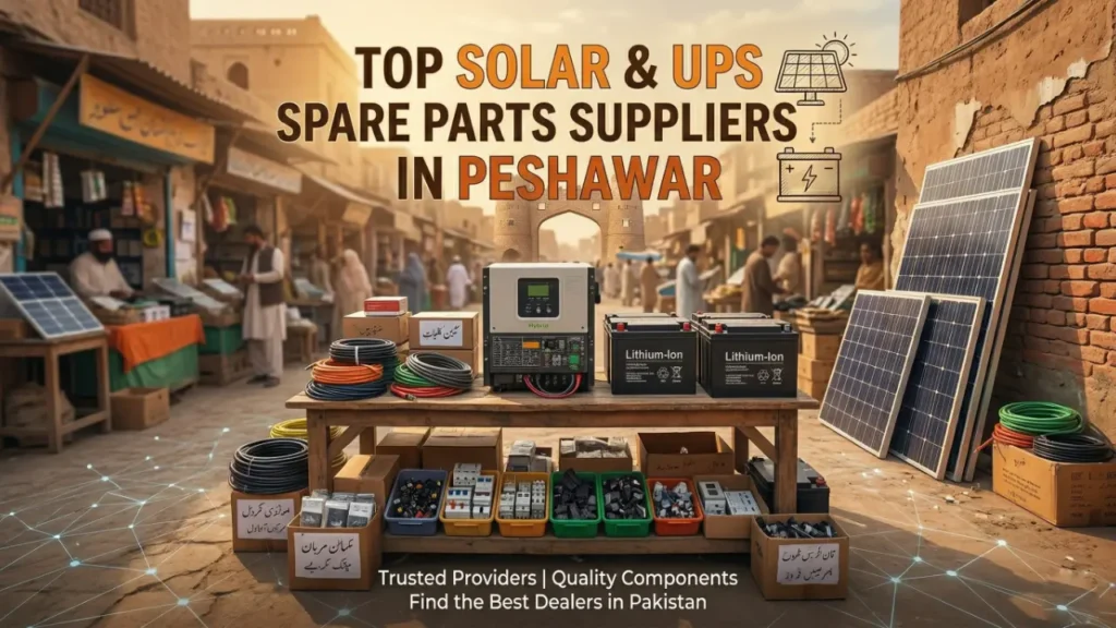 Top Solar and UPS Spare Parts Suppliers in Peshawar