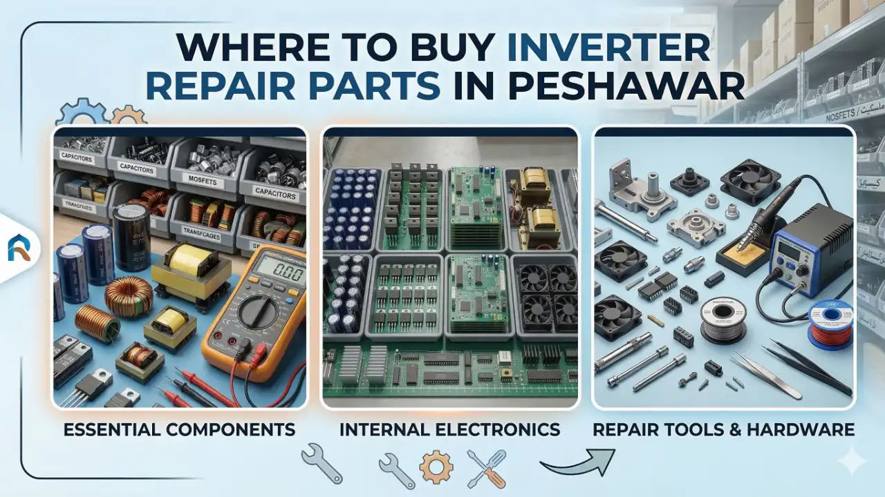 Original inverter repair spare parts available in Peshawar Pakistan for solar and UPS inverter repair