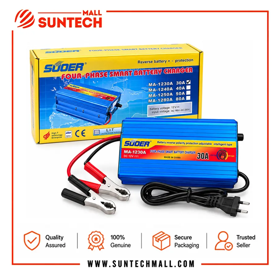 SUOER MA-1230A 30A Battery Charger