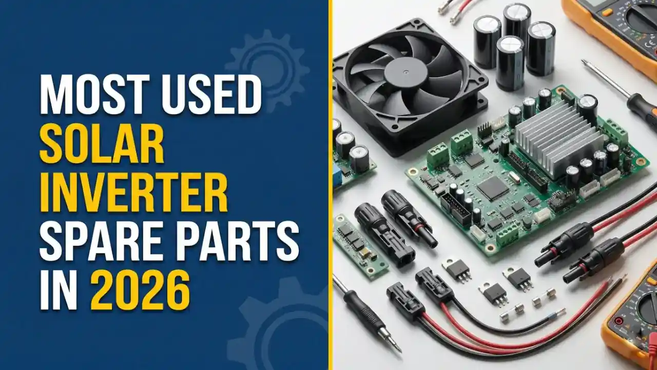 Most Used Solar Inverter Spare Parts in Pakistan – 2026 Update 2 Most used solar inverter spare parts in Pakistan