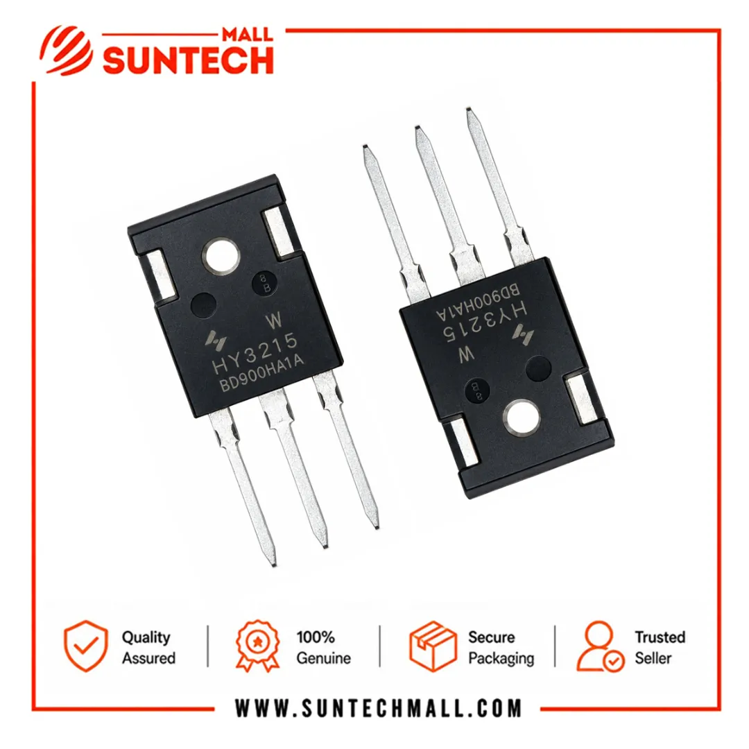 Power MOSFET Selection Guide: Choose the Right MOSFET for Your Project 9 HY3215 N-channel power MOSFET in TO-247 package for heatsink mounting