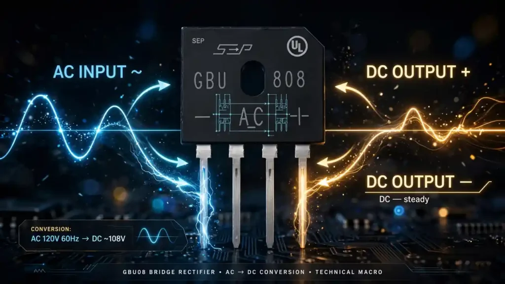 Best Quality GBU08 1000V Bridge Rectifier With Affordable Price