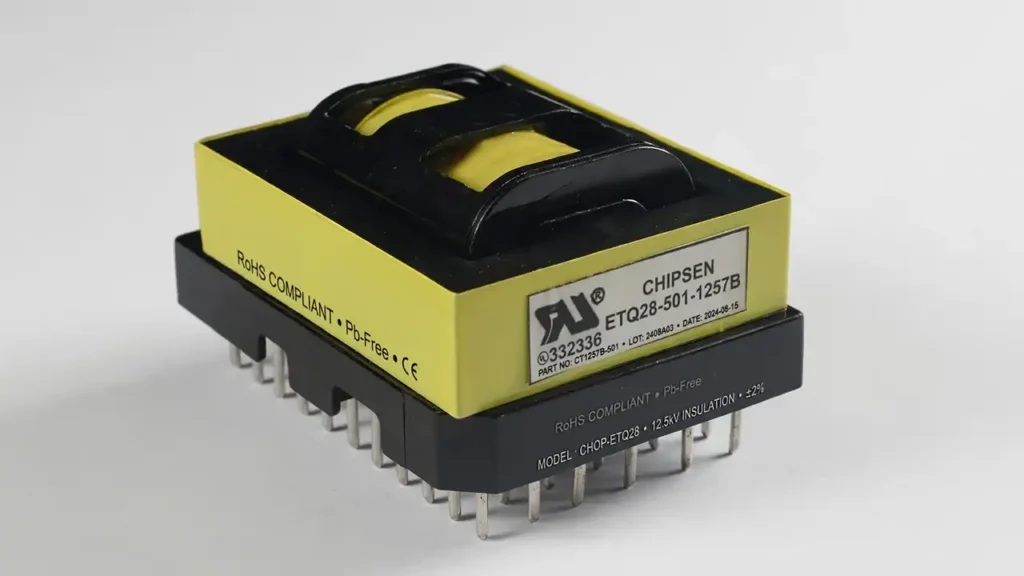 TX 401-070044-00G chopper transformer on a solar inverter control board