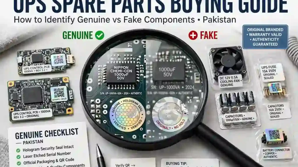 How to Find Genuine UPS Spare Parts Near You in Pakistan