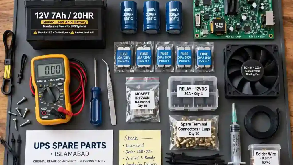 UPS Spare Parts in Islamabad | Buy Original UPS Repair Parts Pakistan