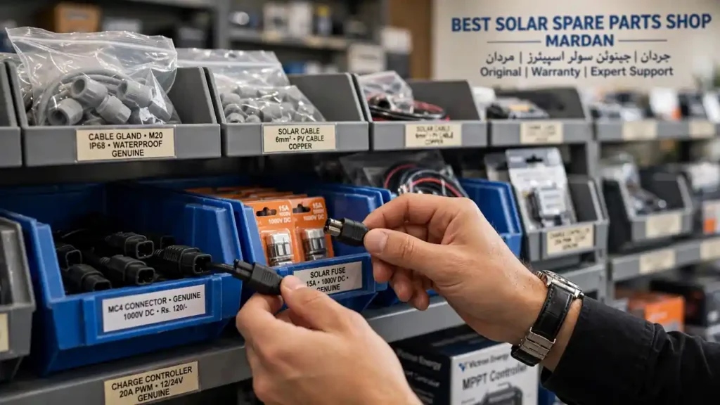 Best Solar Spare Parts Shop in Mardan | Buy Genuine Solar Parts Pakistan