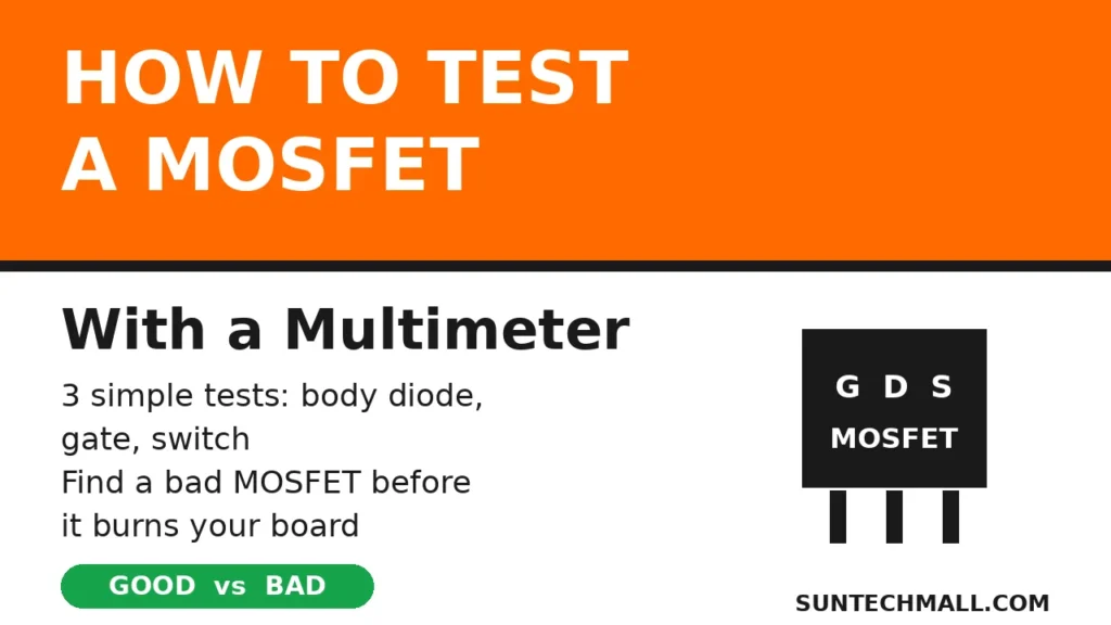 MOSFET Multimeter Test 2026