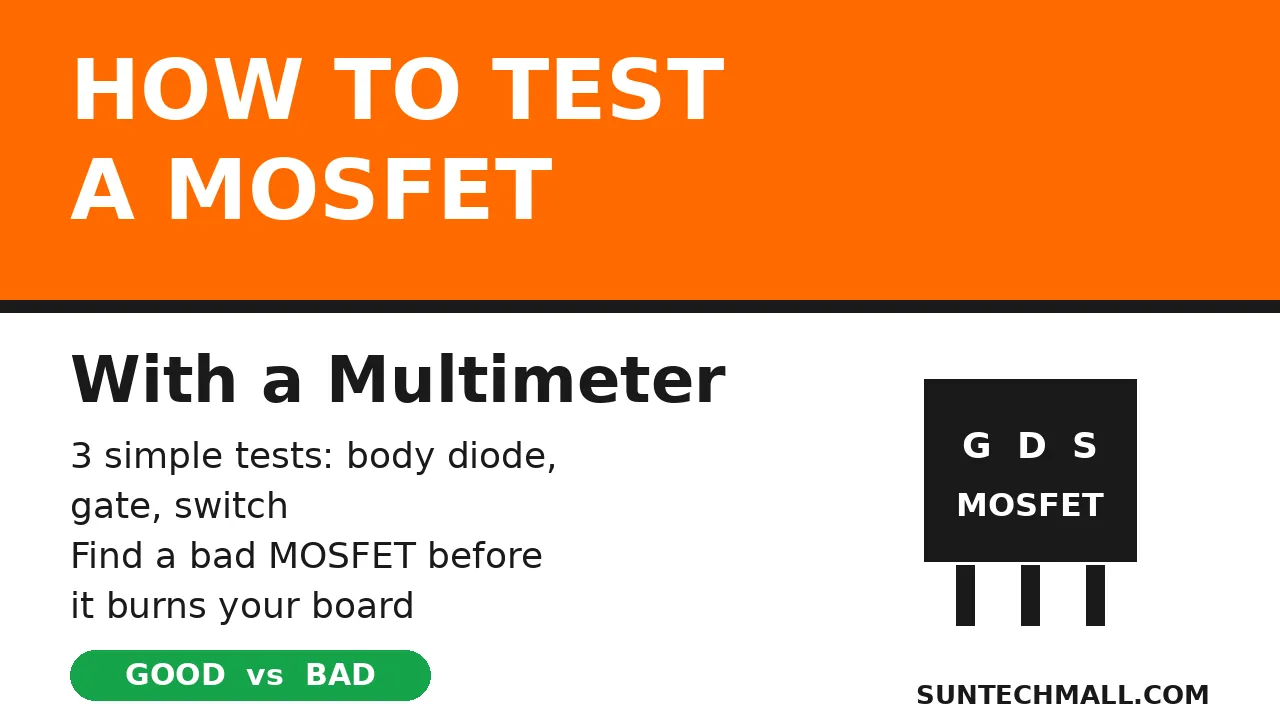 MOSFET Multimeter Test 2026