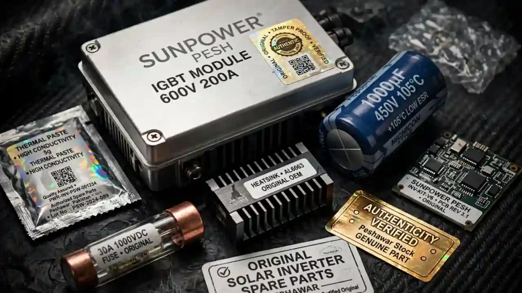 Solar Inverter Spare Parts in Peshawar – Original Stock Available