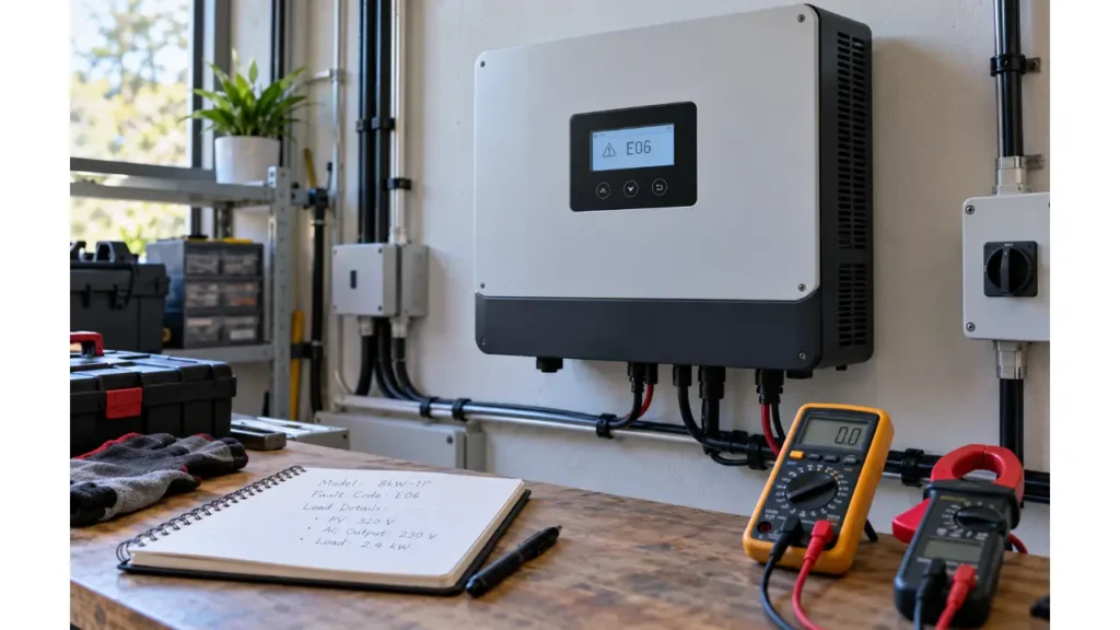Solar Inverter Error Codes in Pakistan 2026 – Complete Troubleshooting Guide 2 Solar Inverter Error Codes in Pakistan 2026