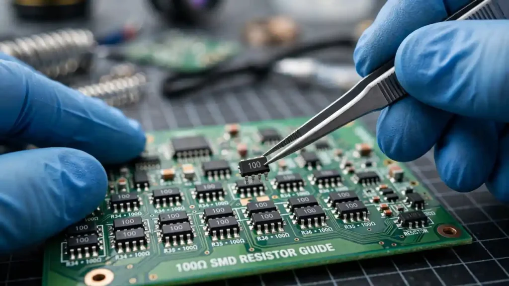 100 Ohm 1W SMD Resistor Original Parts Store in Mardan