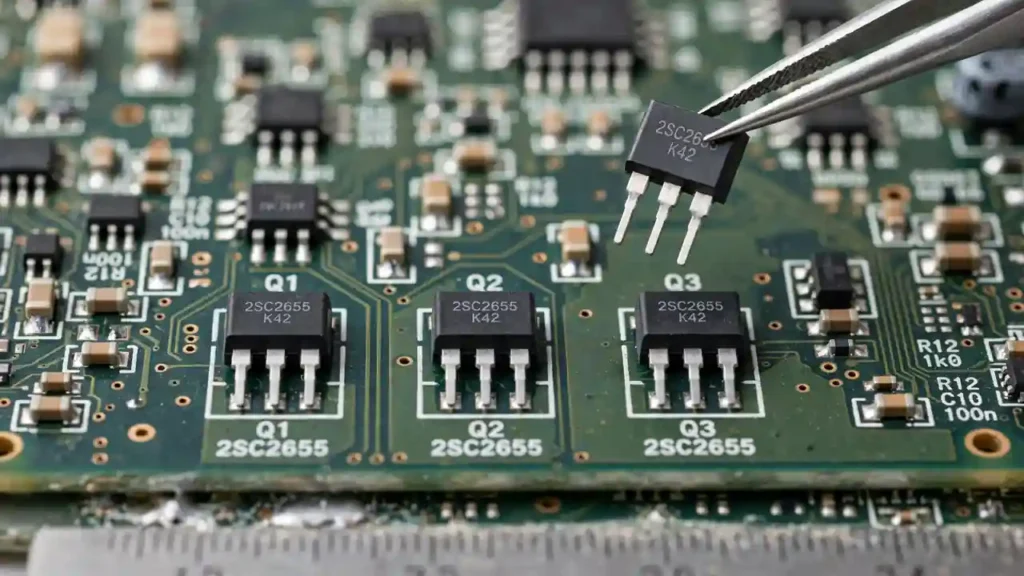 2SC2655 NPN transistor in SOT-89 surface-mount package